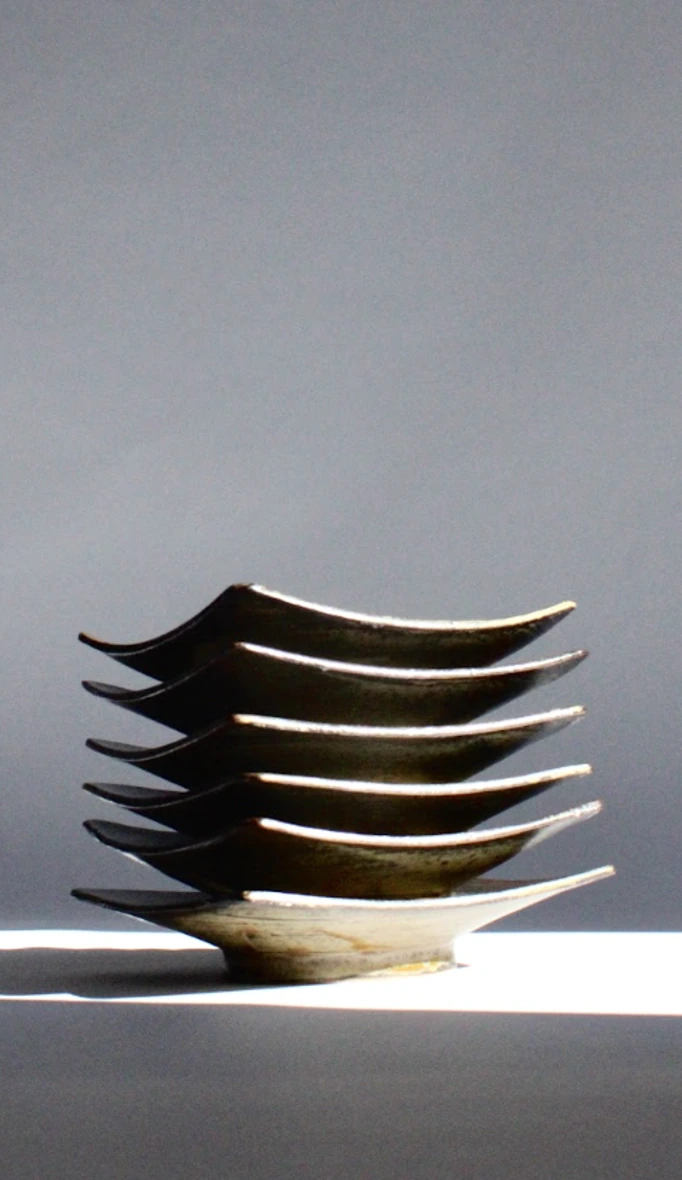 Stack of Square Plates by James Galbraith Kirkpatrick
